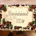 7. Lagkøka Meinigheitshúsiå 100 ár.