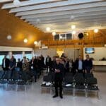 60 fólk vóru til hátíðarhaldið_
